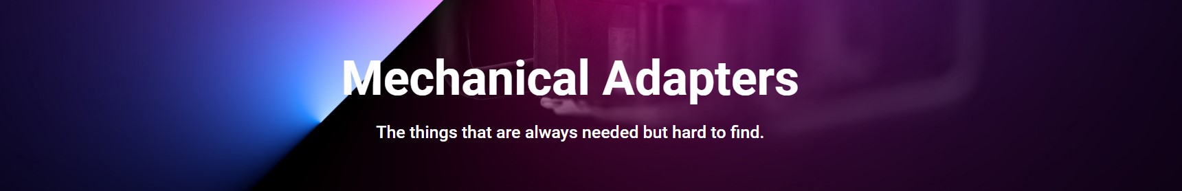 adapters Intro
